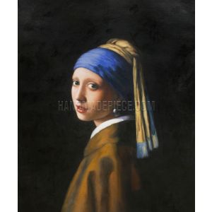 Girl with a Pearl Earring Painting Reproduction