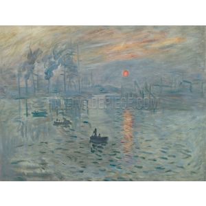 Impression, Sunrise Painting Reproduction