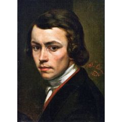 Self Portrait, aged 17 Painting Reproduction