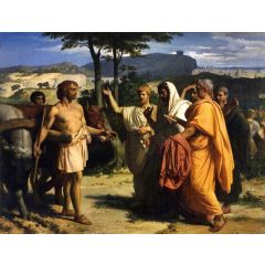 Envoys of the Senate Offer the Dictatorship to Cincinnatus Painting Reproduction