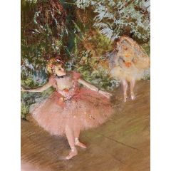 Dancer on Stage Painting Reproduction