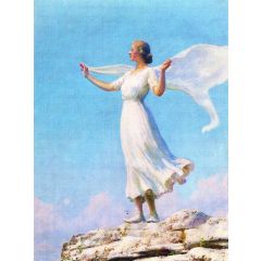 The South Wind, also known as The Breezy Day Painting Reproduction