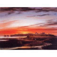 Acre at Sunset Painting Reproduction