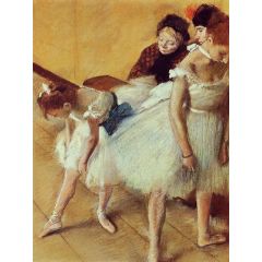 The Dancing Examination Painting Reproduction