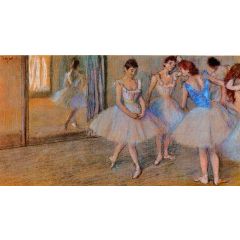 Dancers in the Studio Painting Reproduction