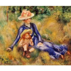 Yvonne and Jean Painting Reproduction