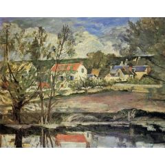In the Valley of the Oise Painting Reproduction