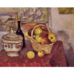 Still Life with Soup Tureen Painting Reproduction