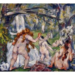 Three Bathers Painting Reproduction