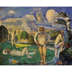 Bathers at Rest Painting Reproduction