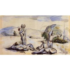 The Harvesters Painting Reproduction