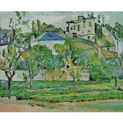 Orchard in Pontoise Painting Reproduction
