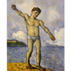 Bather with Outstreched Arms Painting Reproduction