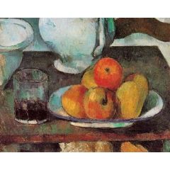Still Life with Apples Painting Reproduction