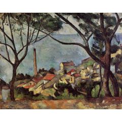 The Sea at L’Estaque Painting Reproduction