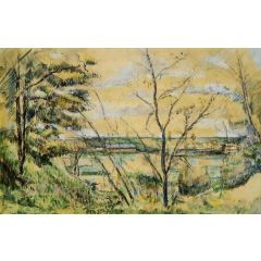 The Oise Valley Painting Reproduction