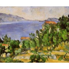 The Bay of L’Estaque from the East Painting Reproduction