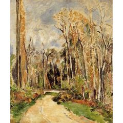 Path at the Entrance to the Forest Painting Reproduction