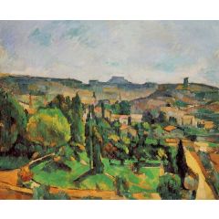 Ile de France Landscape Painting Reproduction