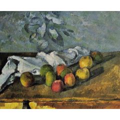 Apples and Napkin Painting Reproduction