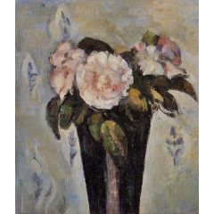 The Dark Blue Vase Painting Reproduction