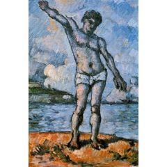 Man Standing, Arms Extended Painting Reproduction