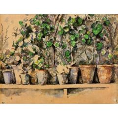 The Flower Pots Painting Reproduction