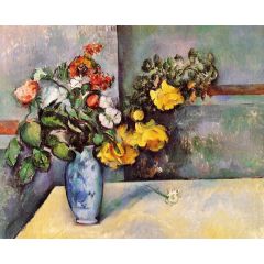 Still Life, Flowers in a Vase Painting Reproduction