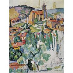 The Village of Gardanne Painting Reproduction