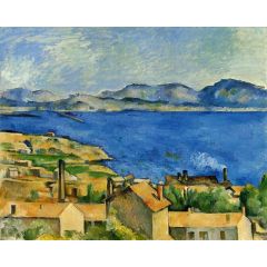 The Gulf of Marseille Seen from L’Estaque Painting Reproduction