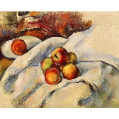 Apples on a Sheet Painting Reproduction