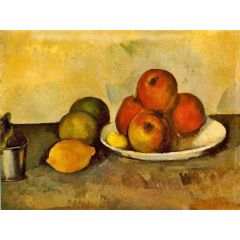 Still Life with Apples Painting Reproduction