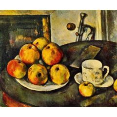 Still Life with Apples Painting Reproduction