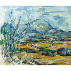 Mont Sainte-Victoire Painting Reproduction