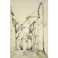 The Church of Saint-Pierre in Avon Painting Reproduction