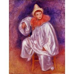 The White Pierrot, Jean Renoir Painting Reproduction