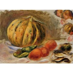 Melon and Tomatos Painting Reproduction