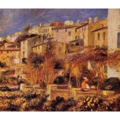 Terraces at Cagnes Painting Reproduction