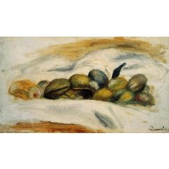 Still Life, Almonds and Walnuts Painting Reproduction