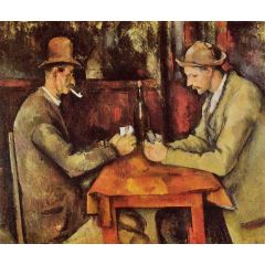 Cardplayers Painting Reproduction