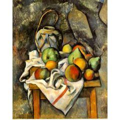 Ginger Jar and Fruit Painting Reproduction