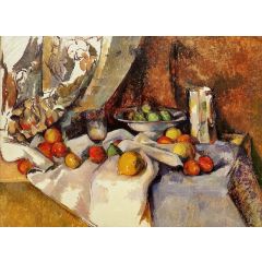 Still Life with Apples Painting Reproduction