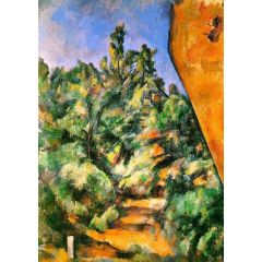 Bibemus, the Red Rock Painting Reproduction