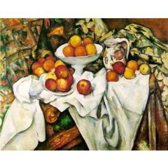 Apples and Oranges Painting Reproduction