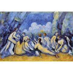 The Large Bathers Painting Reproduction