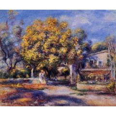 Houses at Cagnes Painting Reproduction