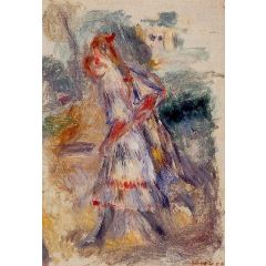 Girls Painting Reproduction
