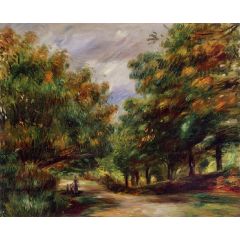 Road near Cagnes Painting Reproduction