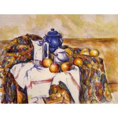 Still Life with Blue Pot Painting Reproduction
