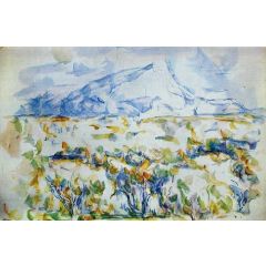 Mont Sainte-Victoire Painting Reproduction